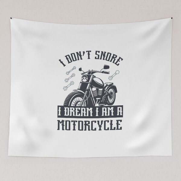 Item preview, Copy of I Dont Snore I Dream Im A Motorcycle designed and sold by beefrancky.