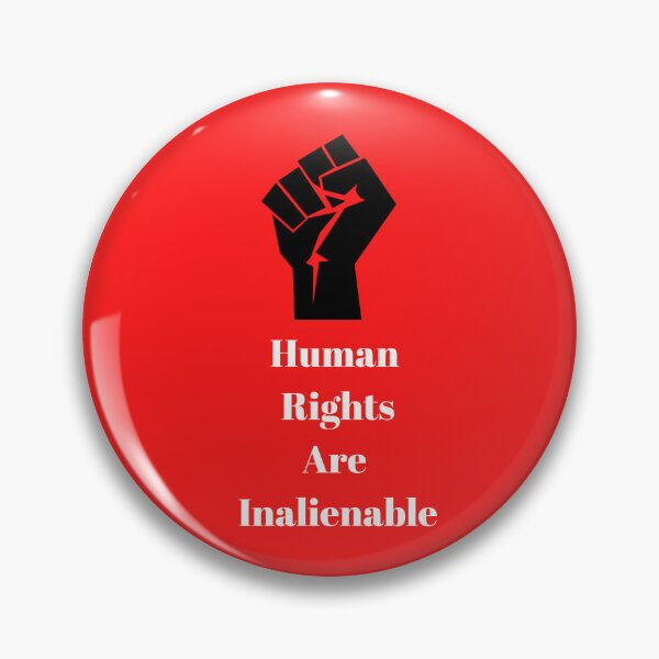 Item preview, Human Rights Are Inalienable designed and sold by Freihalt.
