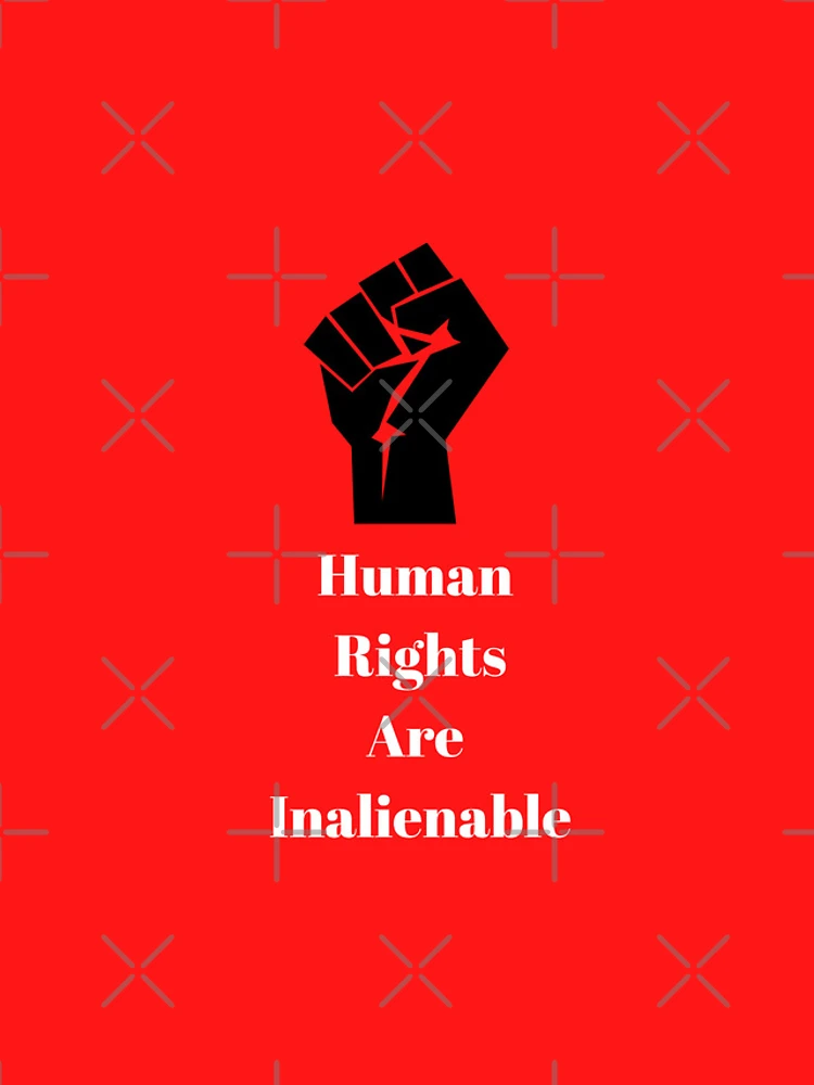 Thumbnail 4 of 4, iPhone Case, Human Rights Are Inalienable designed and sold by Freihalt.