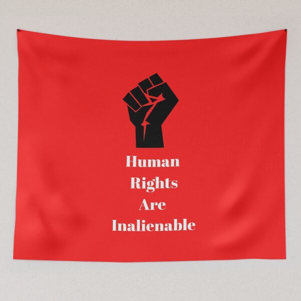 Item preview, Human Rights Are Inalienable designed and sold by Freihalt.