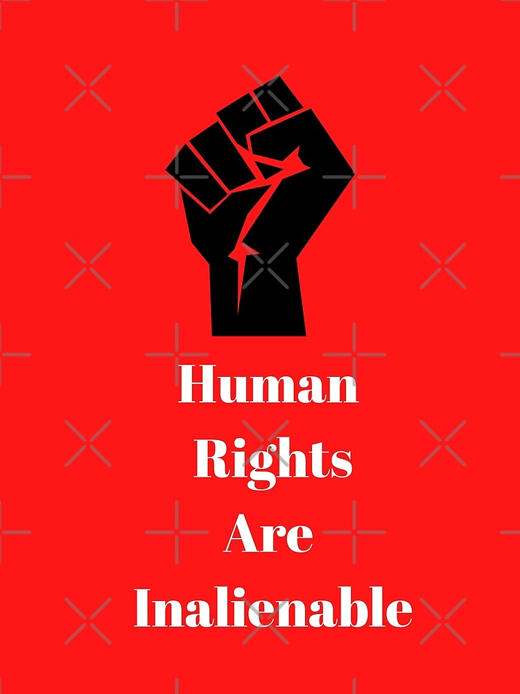 Thumbnail 3 of 3, Scarf, Human Rights Are Inalienable designed and sold by Freihalt.