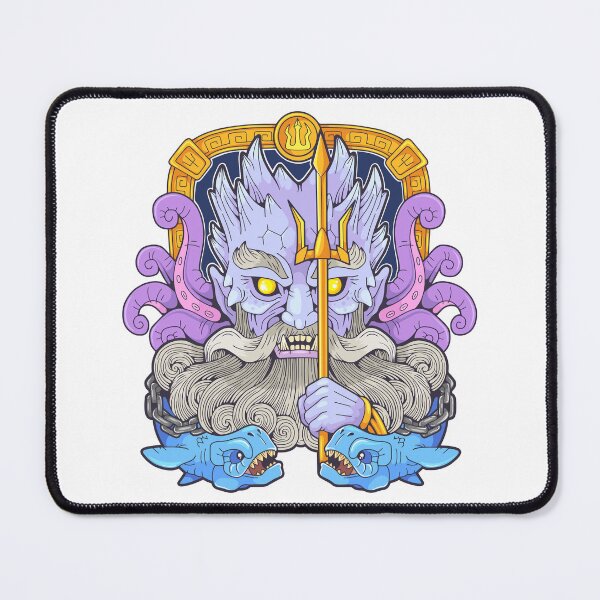 Item preview, ancient greek god poseidon designed and sold by YMFargon.