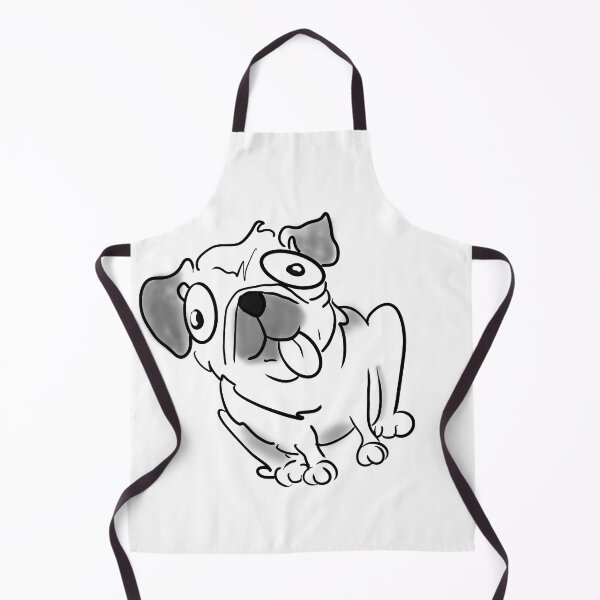 Item preview, Pug cartoon designed and sold by SilentlyRob668.