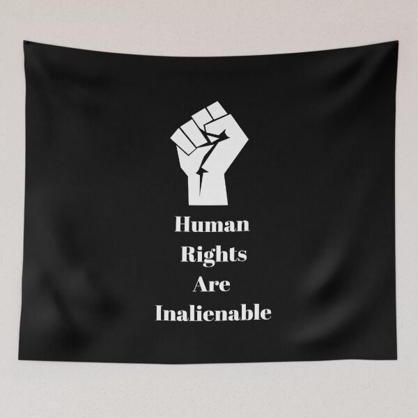 Item preview, Human Rights Are Inalienable designed and sold by Freihalt.