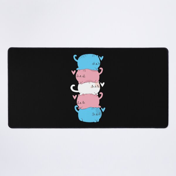 Item preview, Transgender Cat Mountain Train Pride Cats Pile Cute Gifts  designed and sold by alenaz.