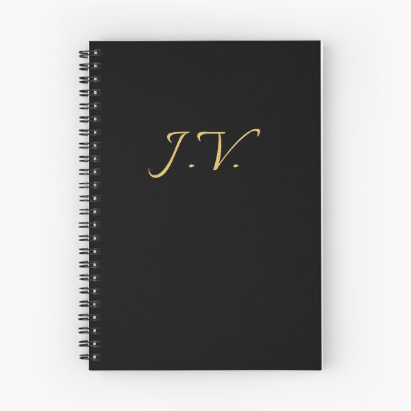 Item preview, JV Initials | Gold Lettering | Personalised Gifts designed and sold by Avo And Sriracha.