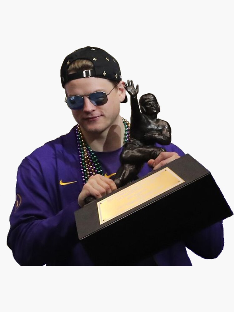 "joe burrow glasses" Sticker for Sale by MeKerung Redbubble