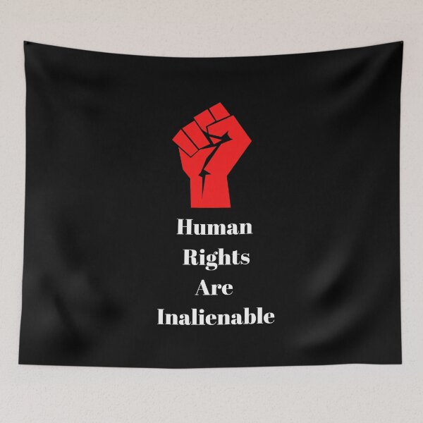 Item preview, Human Rights Are Inalienable designed and sold by Freihalt.