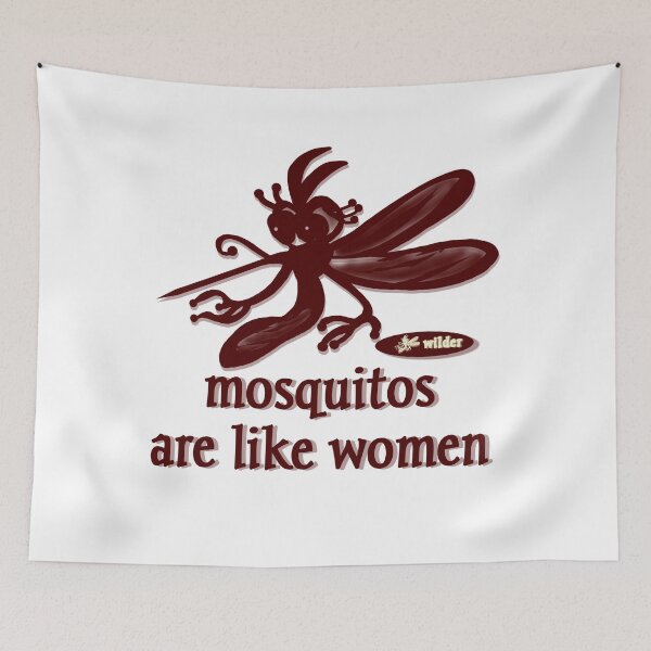 Item preview, Women insect saying wild mosquito designed and sold by vibeno1.
