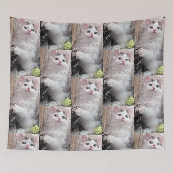 Item preview, Norwegian forest ragdoll kitten designed and sold by Fluffycat2020.