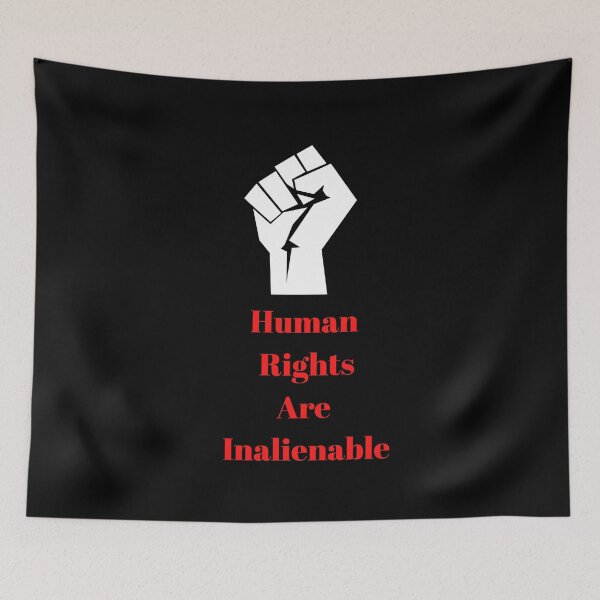 Item preview, Human Rights Are Inalienable designed and sold by Freihalt.