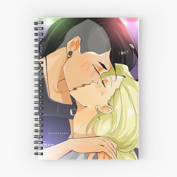 Item preview, Blindfold Mitsu and Celia Kiss  Christmas Mashersan designed and sold by Mashersan.