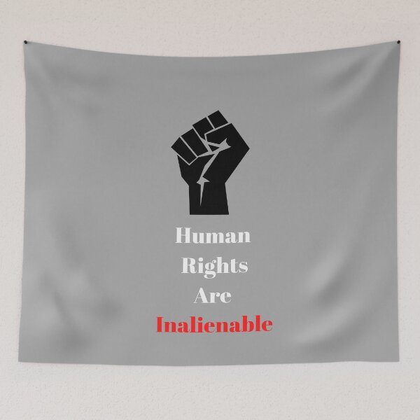 Item preview, Human Rights Are Inalienable designed and sold by Freihalt.
