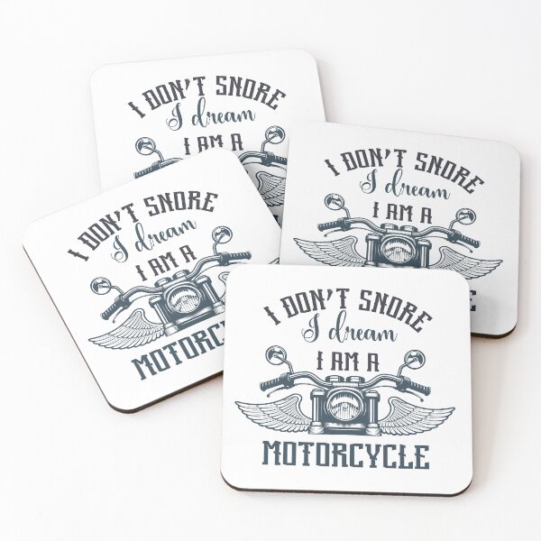 Item preview, Copy of Copy of I Dont Snore I Dream Im A Motorcycle designed and sold by beefrancky.