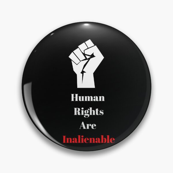 Item preview, Human Rights Are Inalienable designed and sold by Freihalt.