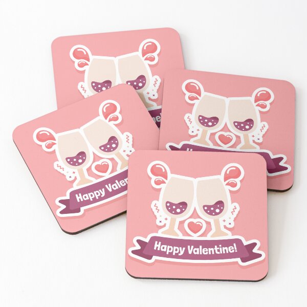 Item preview, Valentines Sticker | Happy Valentine! designed and sold by I'm  Redz.