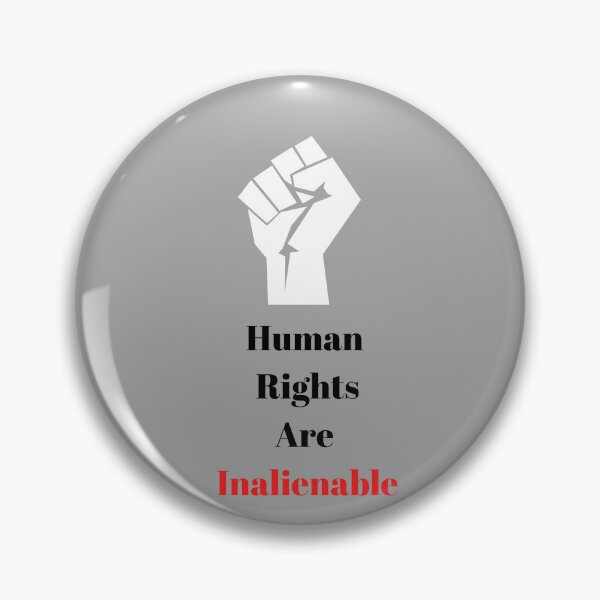 Item preview, Human Rights Are Inalienable designed and sold by Freihalt.