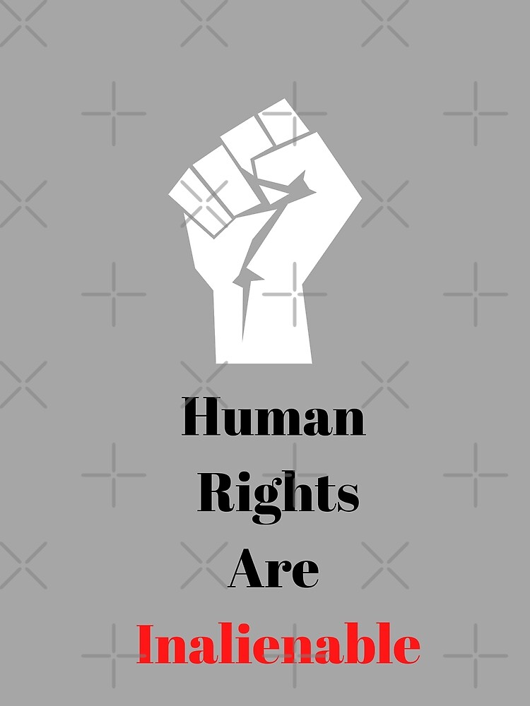 Thumbnail 3 of 3, Scarf, Human Rights Are Inalienable designed and sold by Freihalt.