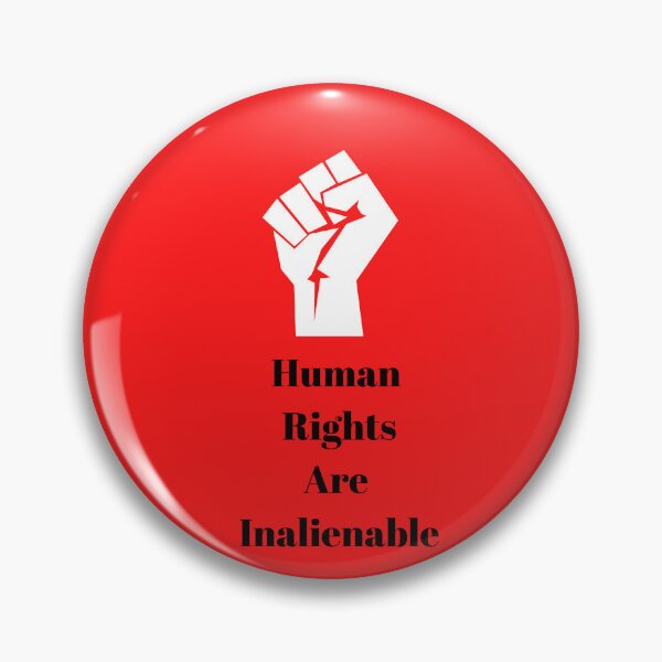 Item preview, Human Rights Are Inalienable designed and sold by Freihalt.