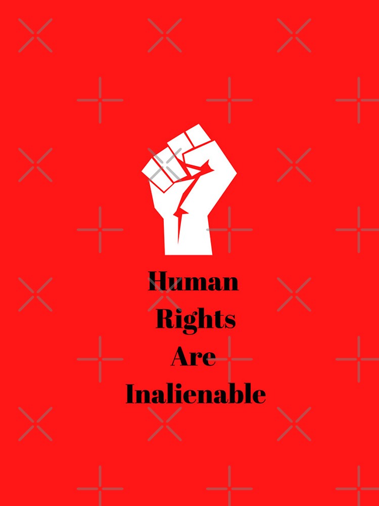 Thumbnail 4 of 4, iPhone Case, Human Rights Are Inalienable designed and sold by Freihalt.