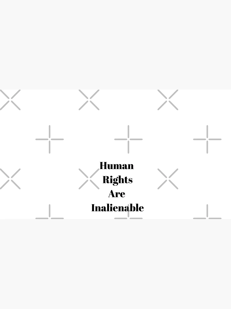Thumbnail 3 of 3, Cap, Human Rights Are Inalienable designed and sold by Freihalt.