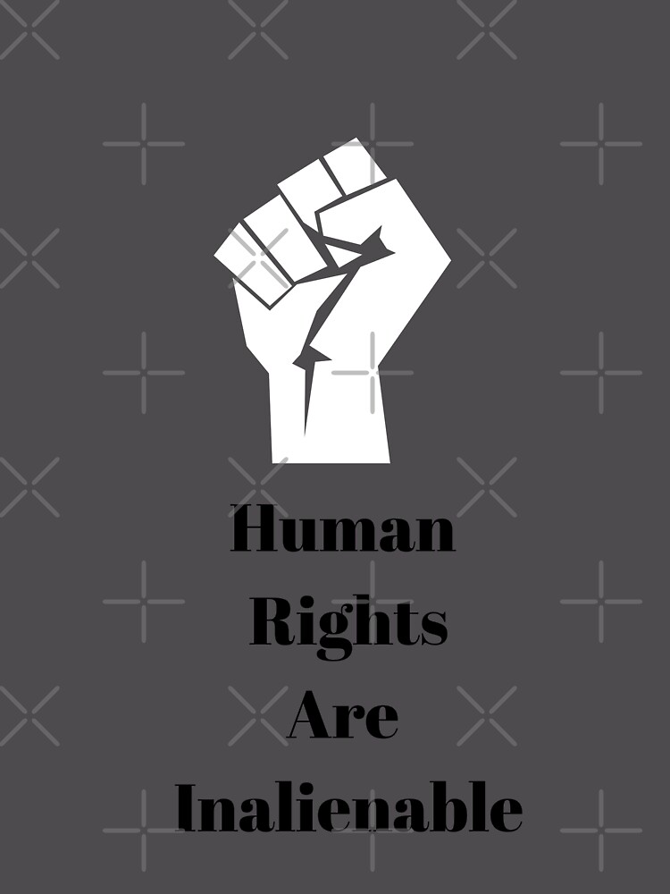 Thumbnail 6 of 6, Premium Oversized Hoodie, Human Rights Are Inalienable designed and sold by Freihalt.
