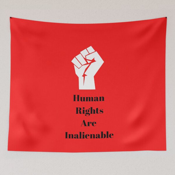 Item preview, Human Rights Are Inalienable designed and sold by Freihalt.