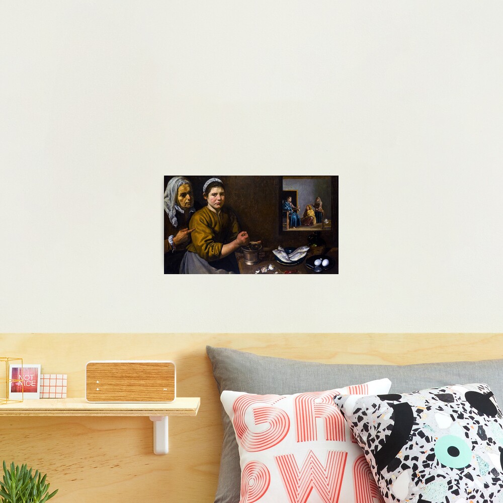 Christ in the House of Martha and Mary by Velazquez Photographic Print