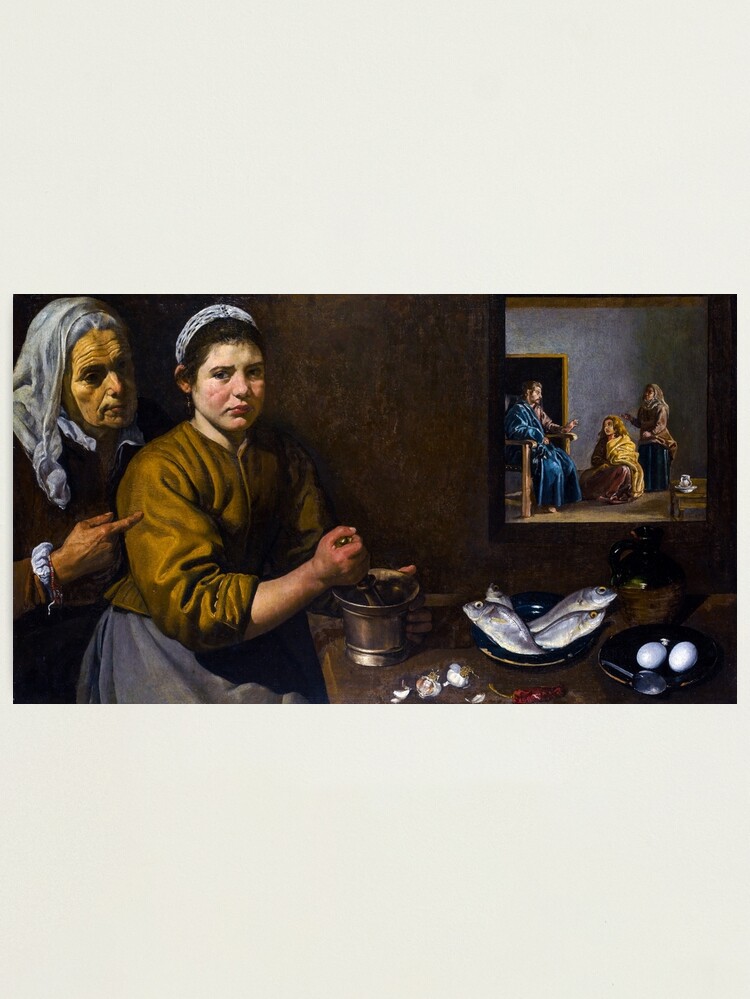 Alternate view of Christ in the House of Martha and Mary by Velazquez Photographic Print
