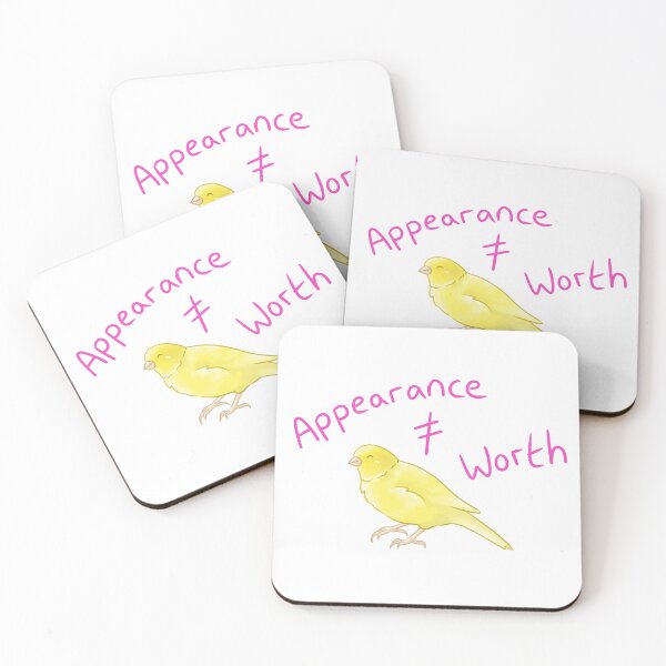 Item preview, Bird Positivity: Appearance =/= Worth designed and sold by AdoraBirdArt.