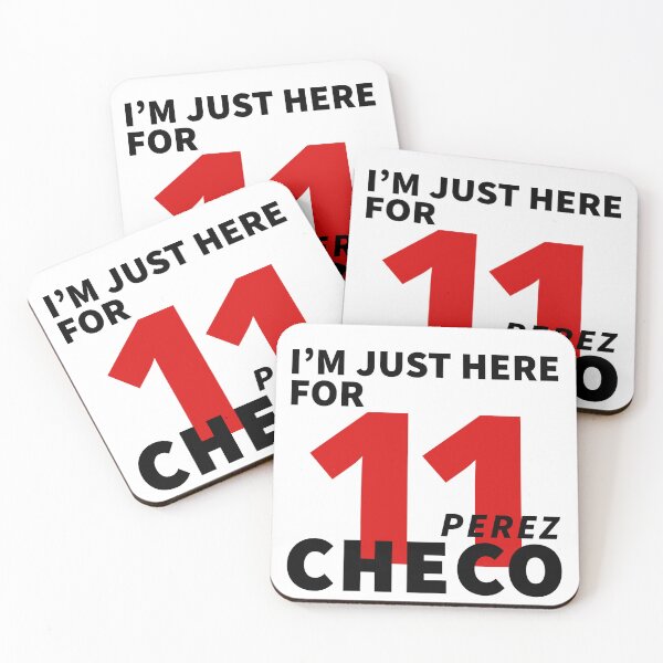 Item preview, I'm just here for Checo Perez No.11 - Redbull Driver - Formula 1 Racer designed and sold by GaterStitch.