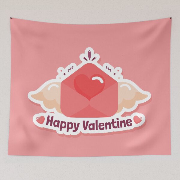 Item preview, Valentines Sticker | happy valentine designed and sold by I'm Redz.