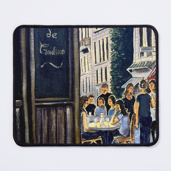 Item preview, Paris Cafe Scene designed and sold by TheArtery2010.