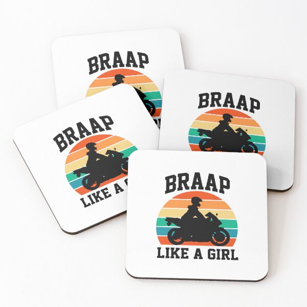 Item preview, girl Motorcycles braap like a girl gift for riders Moto Cross Motorcross Funny sarcastic Rude Offensive saying, boyfriend girlfriend designed and sold by joygift369.