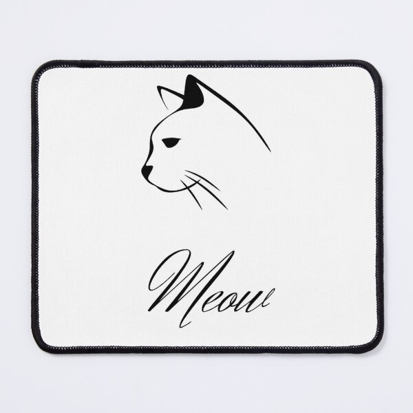 Item preview, Cat Meow Black Essential designed and sold by AmonRa16.