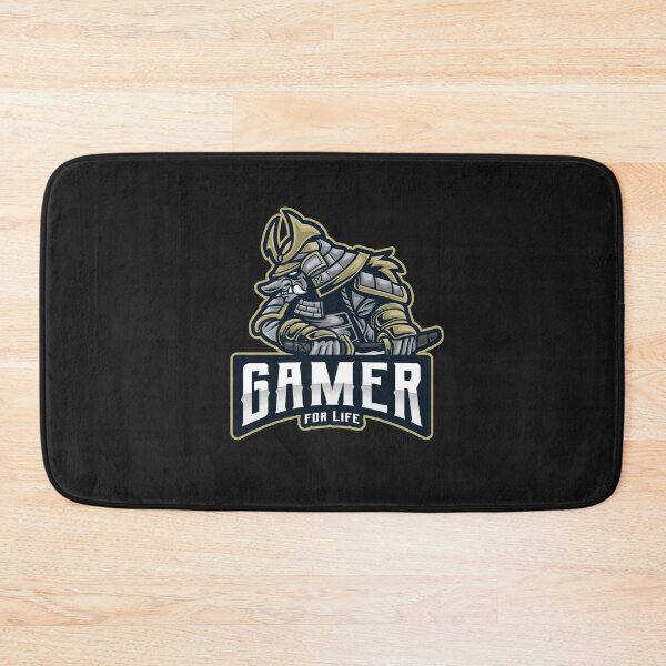 Item preview, Gamer for Life with Oni Demon in Samurai Armor designed and sold by PRIVARSHU.