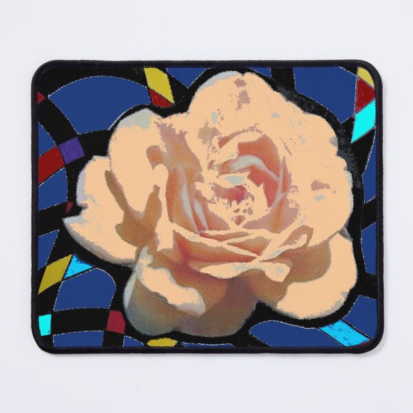 Item preview, Rose flower salmon colorful lines designed and sold by G-M-Designs.