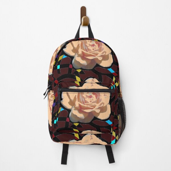 Item preview, Rose flower salmon colorful lines designed and sold by G-M-Designs.