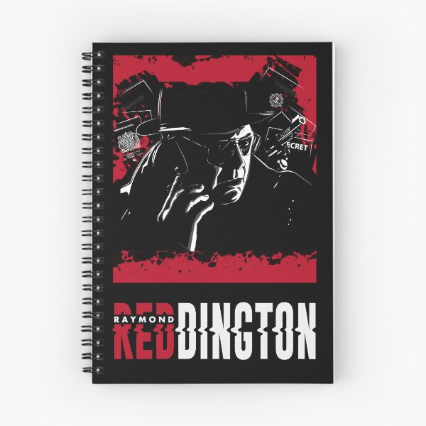Item preview, The Blacklist Raymond Red Reddington Logo Design V2 For James Spader Fans designed and sold by blackwolfpixels.
