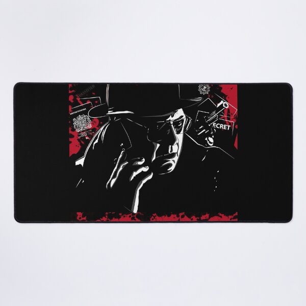Item preview, The Blacklist Raymond Red Reddington Logo Design V2 For James Spader Fans designed and sold by blackwolfpixels.