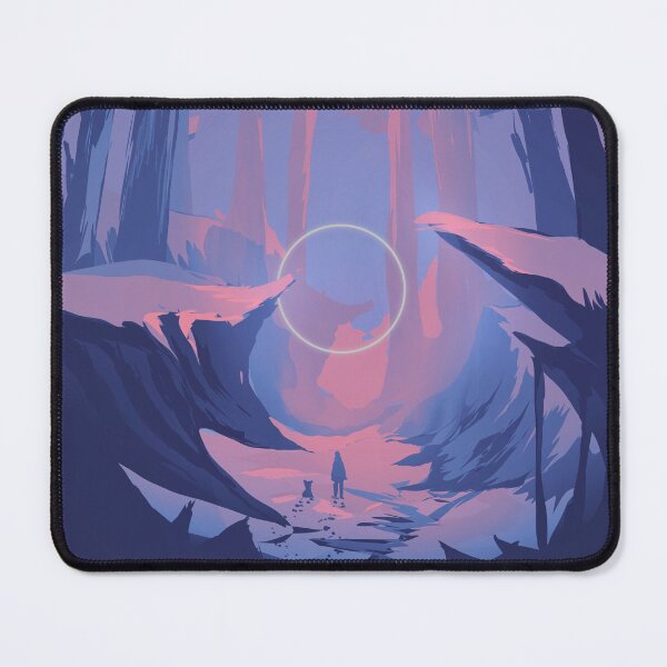 Item preview, forest blue aesthetic illustration  designed and sold by Pale Adonis.