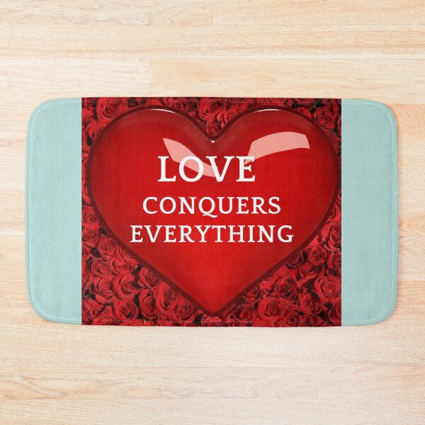 Item preview, Love Conquers Everything - The Love quote for your special One  designed and sold by ThamaraiSelvi.