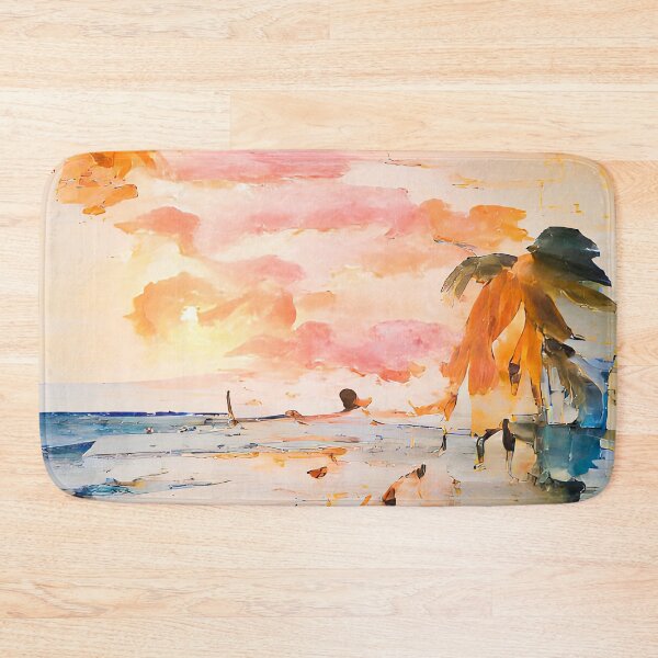 Item preview, Beach in Sunset designed and sold by Arkneer.