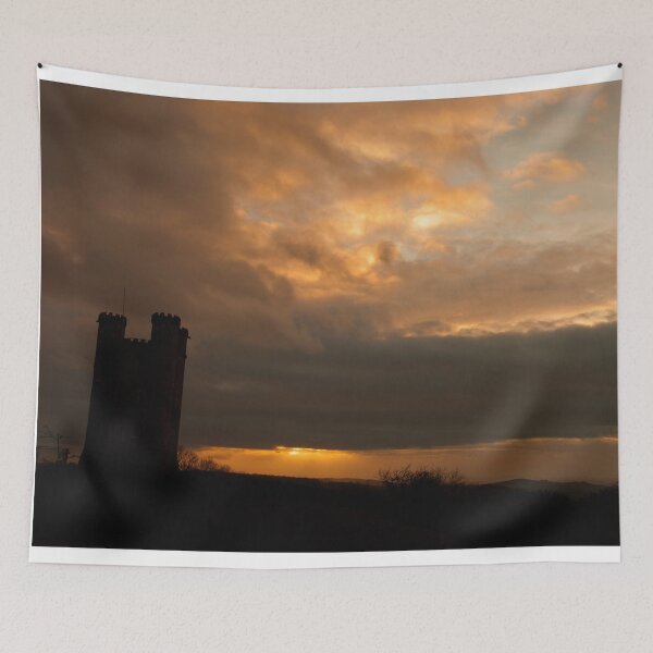 Item preview, Broadway Tower Sunset Cotswolds Worcestershire UK designed and sold by AndyEvansPhotos.