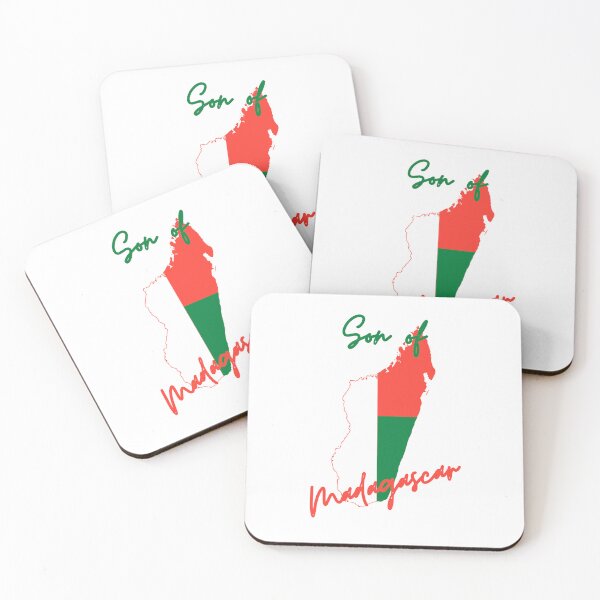 Item preview, Son of Madagascar Map Flag designed and sold by NovawayDirect.