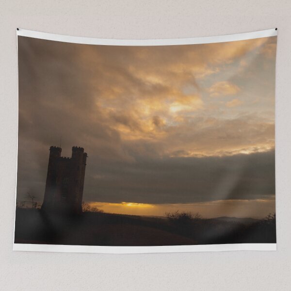 Item preview, Broadway Tower Sunset Cotswolds Worcestershire UK designed and sold by AndyEvansPhotos.