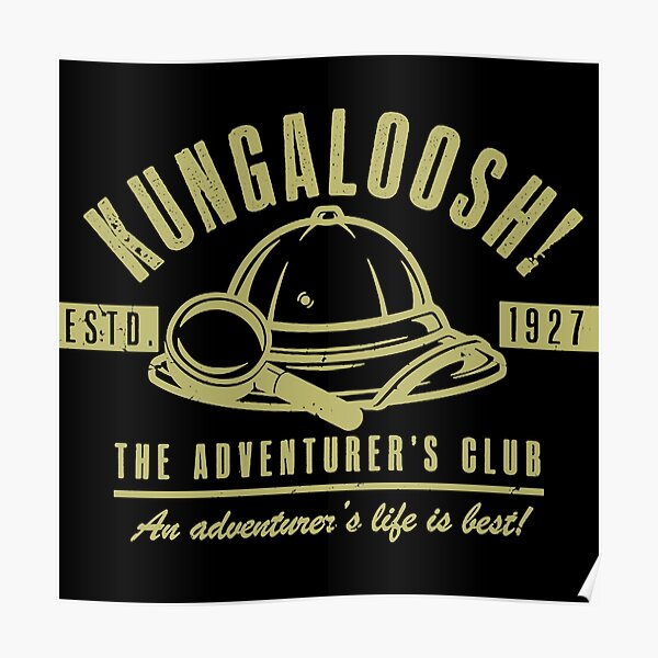 "Kungaloosh " Poster by Wozziee1900 Redbubble
