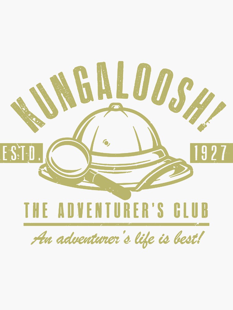 "Kungaloosh " Sticker by Wozziee1900 Redbubble