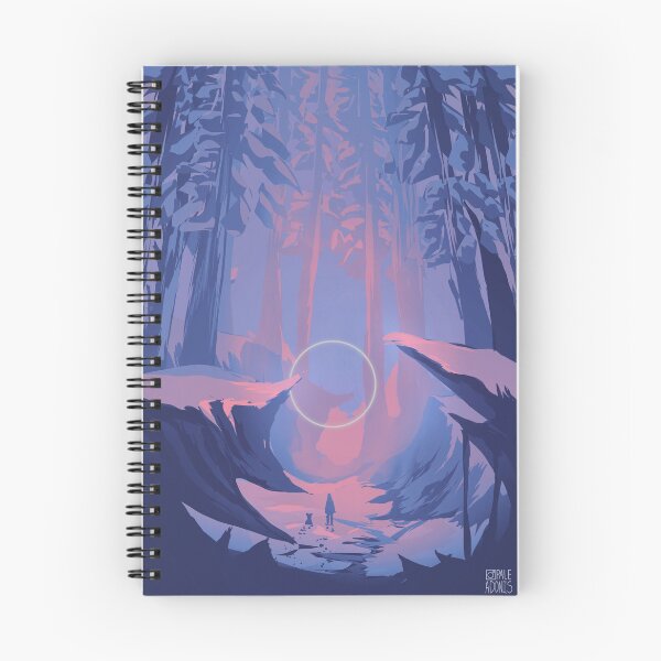 Item preview, forest blue aesthetic illustration  designed and sold by Pale Adonis.