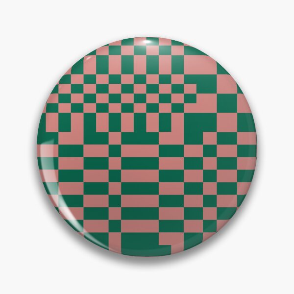 Item preview, Checkerboard Pattern - Green Pink designed and sold by technicolorable_art.